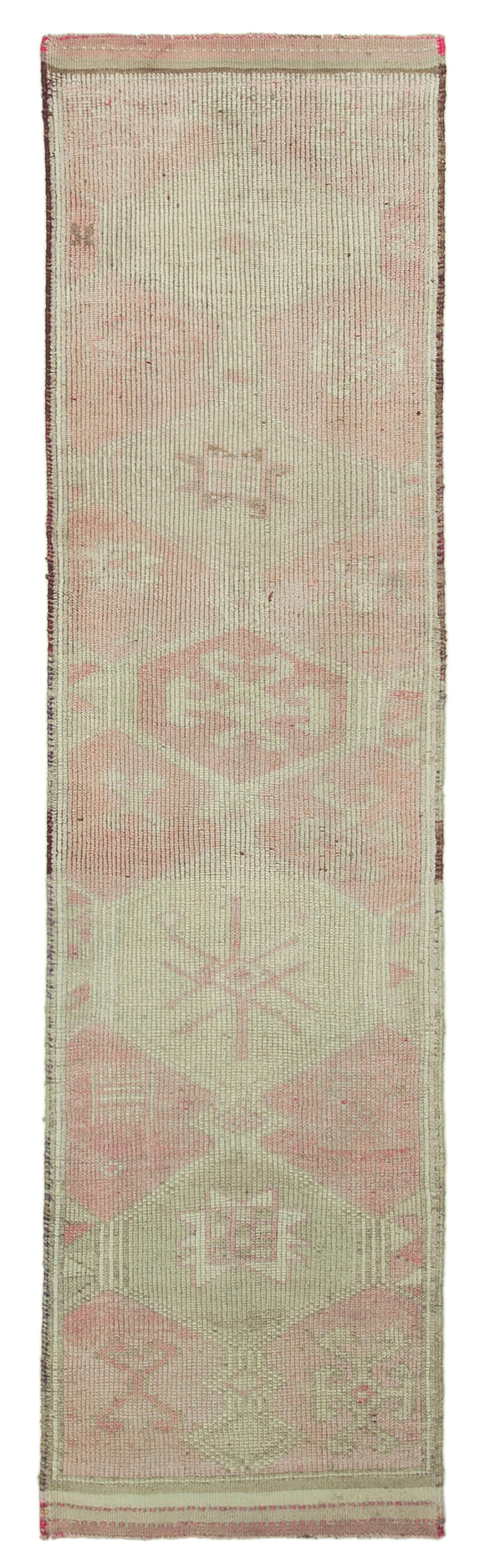 3' 1'' x 11' 3'' Handmade Runner Rug