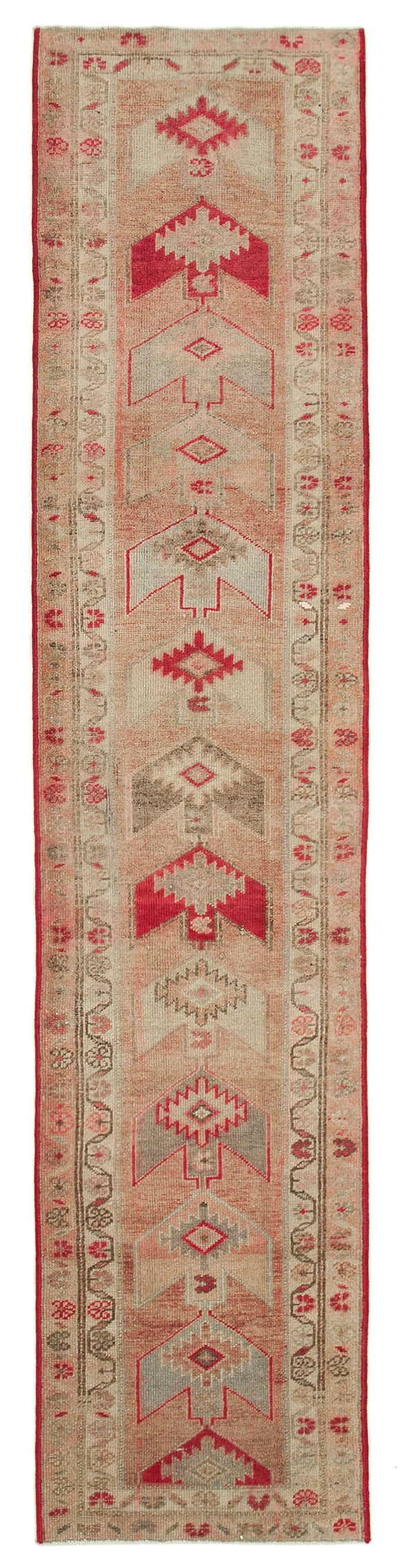 2' 11'' x 13' 4'' Handmade Runner Rug