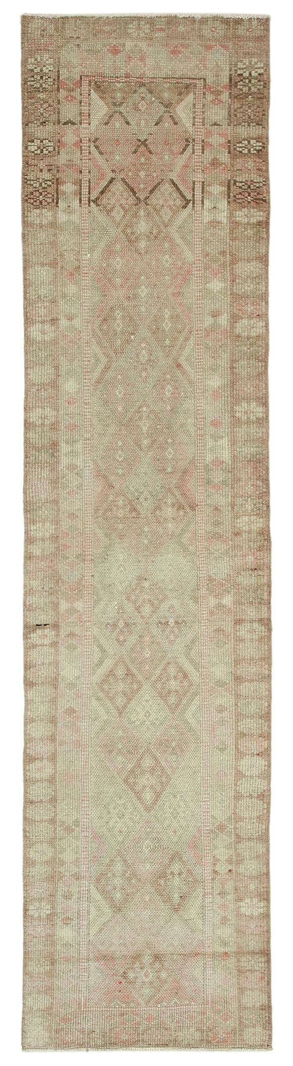 2' 8'' x 11' 2'' Handmade Runner Rug