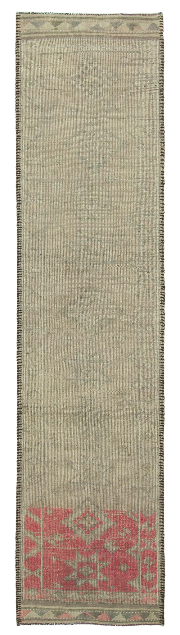 2' 10'' x 11' 7'' Handmade Runner Rug