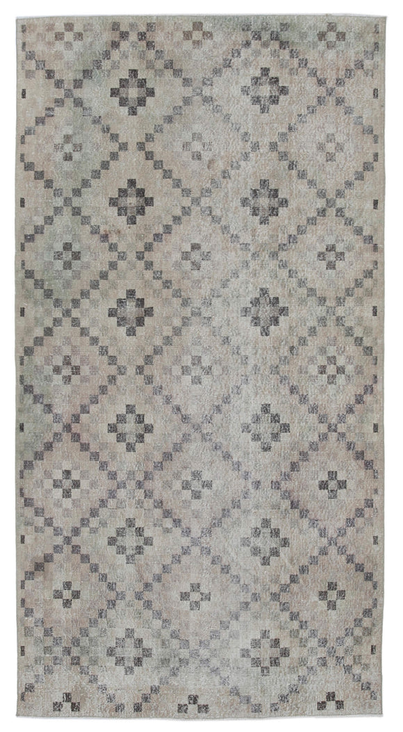 5' 4'' x 10' 3'' Hand-Knotted Turkish Boho Rug