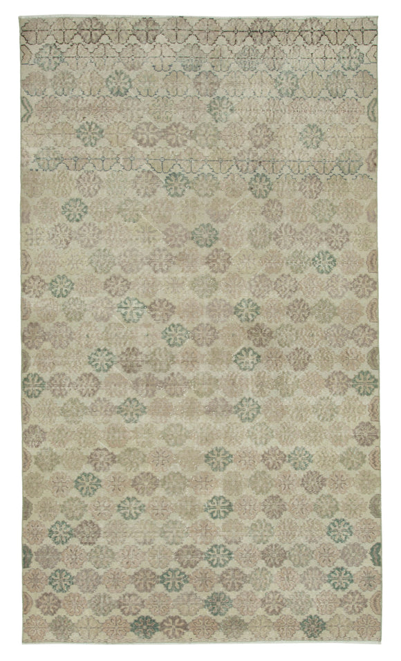 5' 6'' x 9' 4'' Hand-Knotted Turkish Boho Rug