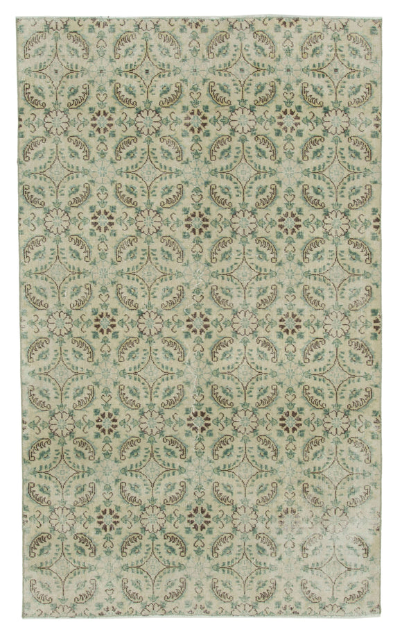 4' 11'' x 8' 2'' Hand-Knotted Turkish Boho Rug