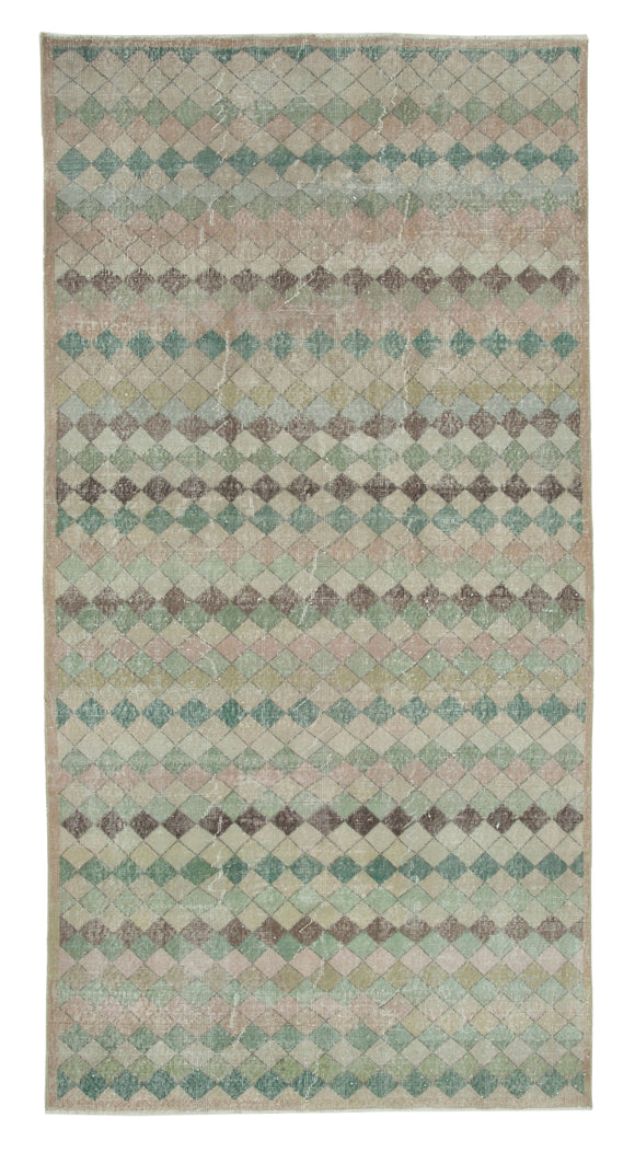 4' 10'' x 9' 3'' Hand-Knotted Turkish Boho Rug