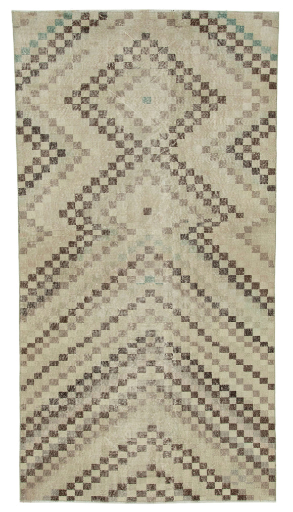 4' 8'' x 8' 8'' Hand-Knotted Turkish Boho Rug