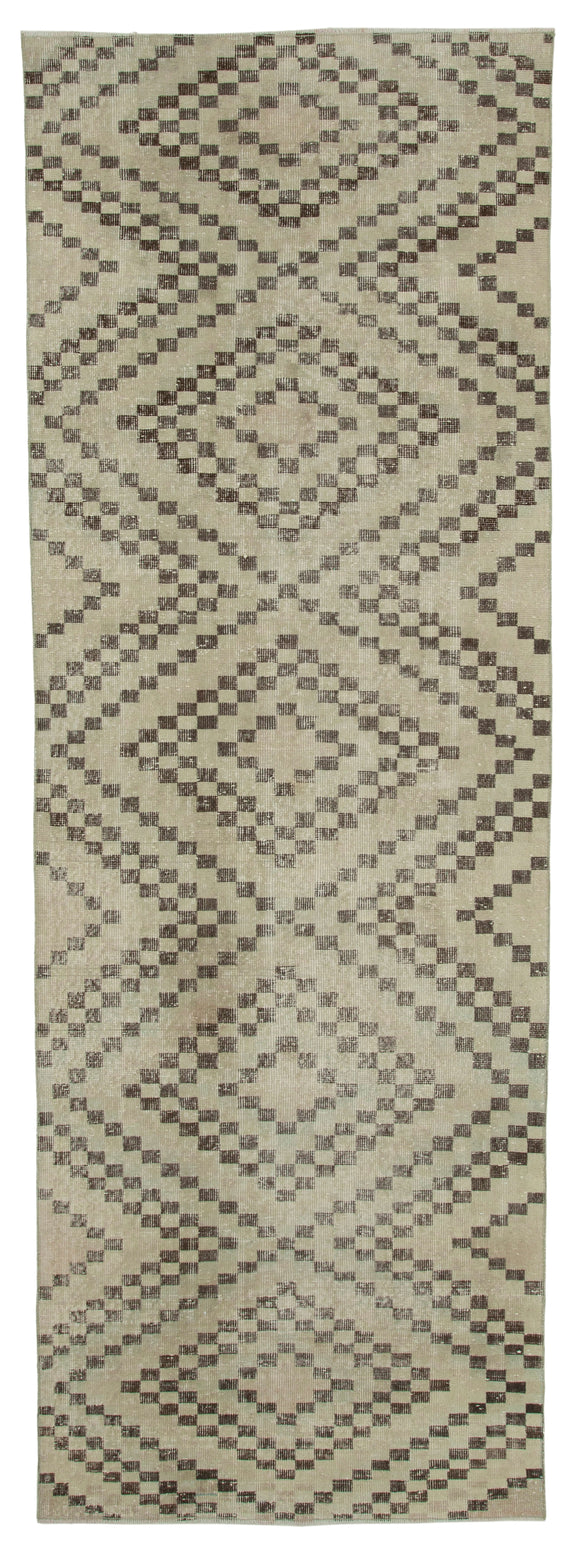 3' 8'' x 11' 1'' Hand-Knotted Turkish Boho Rug