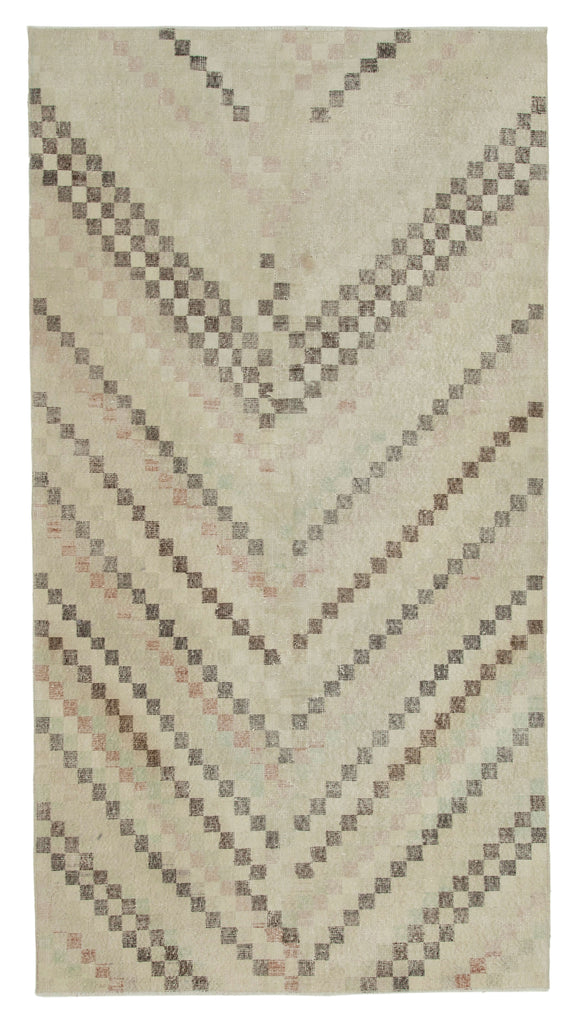 4' 10'' x 8' 10'' Hand-Knotted Turkish Boho Rug