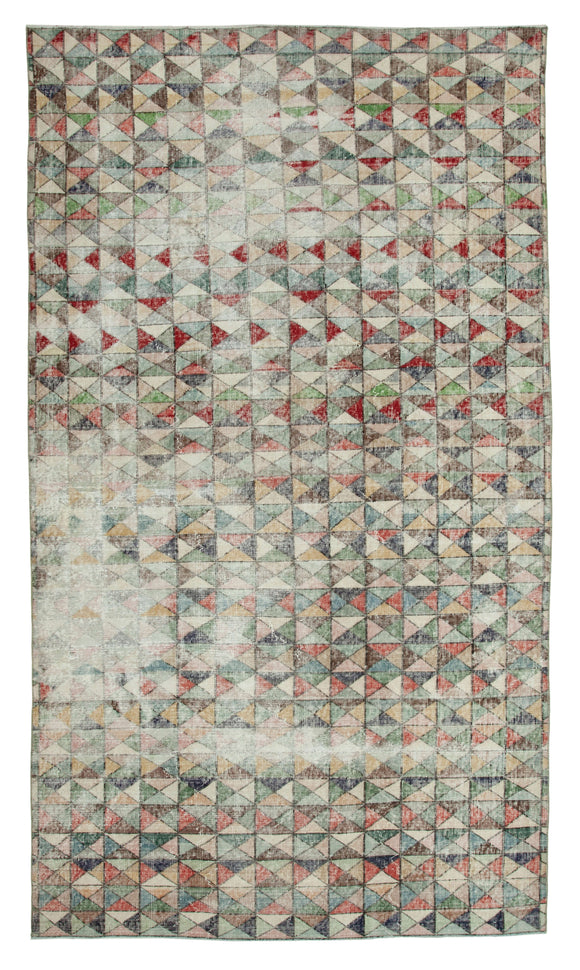 5' 11'' x 10' 6'' Hand-Knotted Turkish Boho Rug