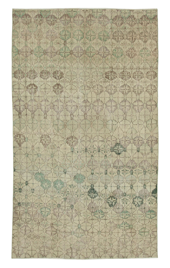 5' 3'' x 9' 1'' Hand-Knotted Turkish Boho Rug