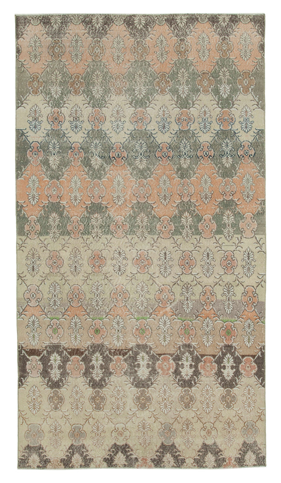 5' 4'' x 9' 8'' Hand-Knotted Turkish Boho Rug