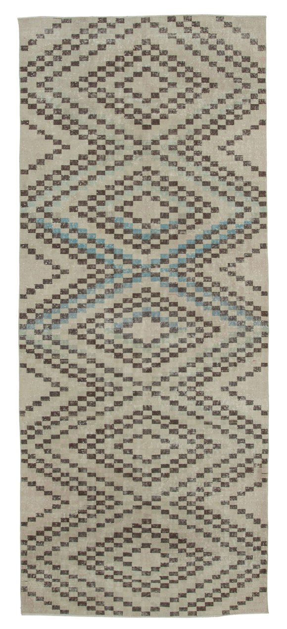 4' 8'' x 11' 5'' Hand-Knotted Turkish Boho Rug