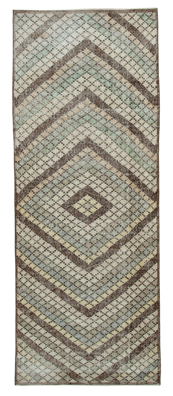 3' 9'' x 9' 11'' Hand-Knotted Turkish Boho Rug