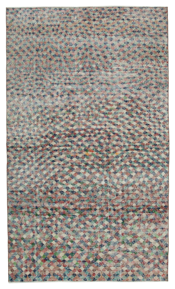 5' 3'' x 8' 11'' Hand-Knotted Turkish Boho Rug