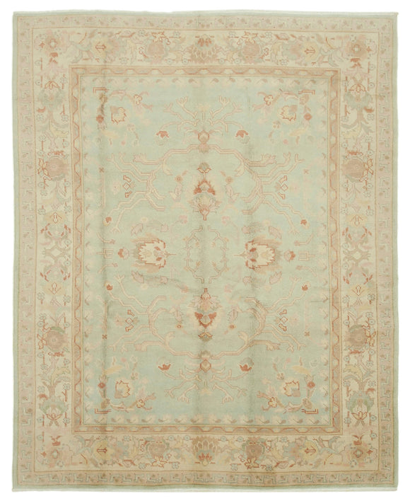 8' 0'' x 10' 0'' Hand-Knotted Oushak Rug