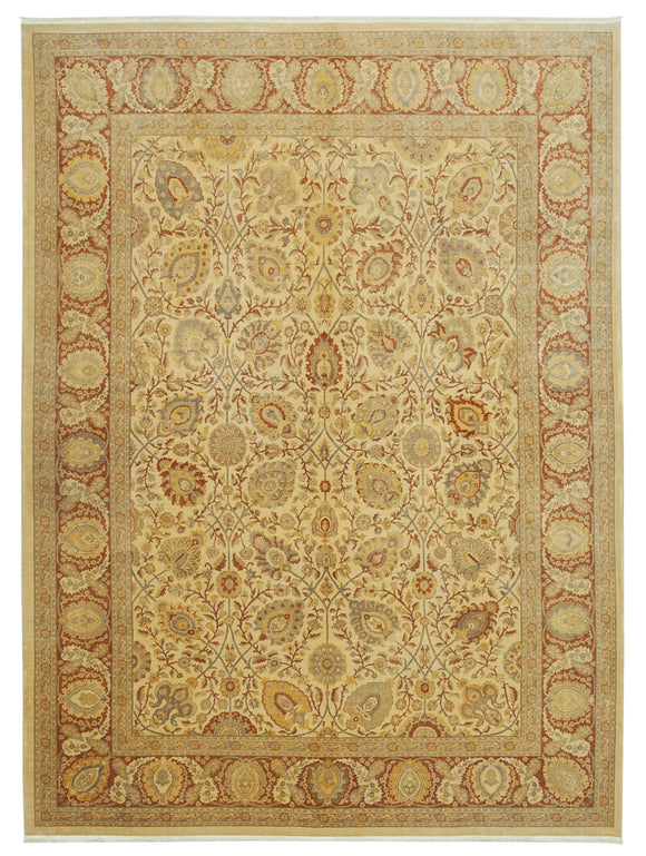 8' 6'' x 11' 8'' Hand-Knotted Oushak Rug