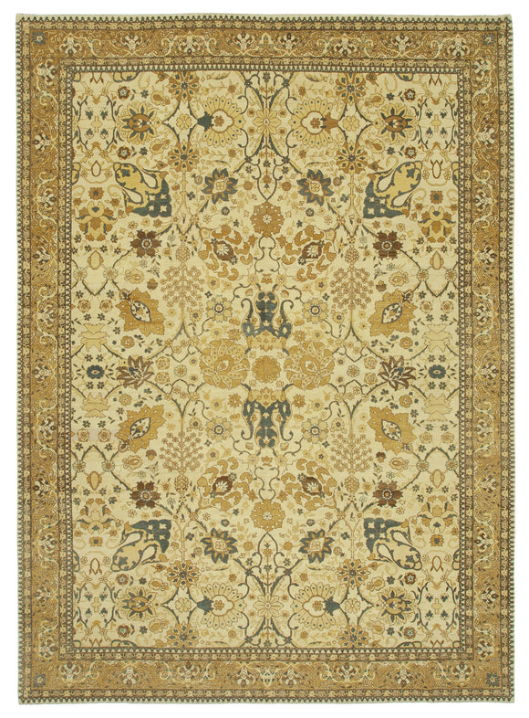 9' 11'' x 13' 11'' Hand-Knotted Oushak Rug