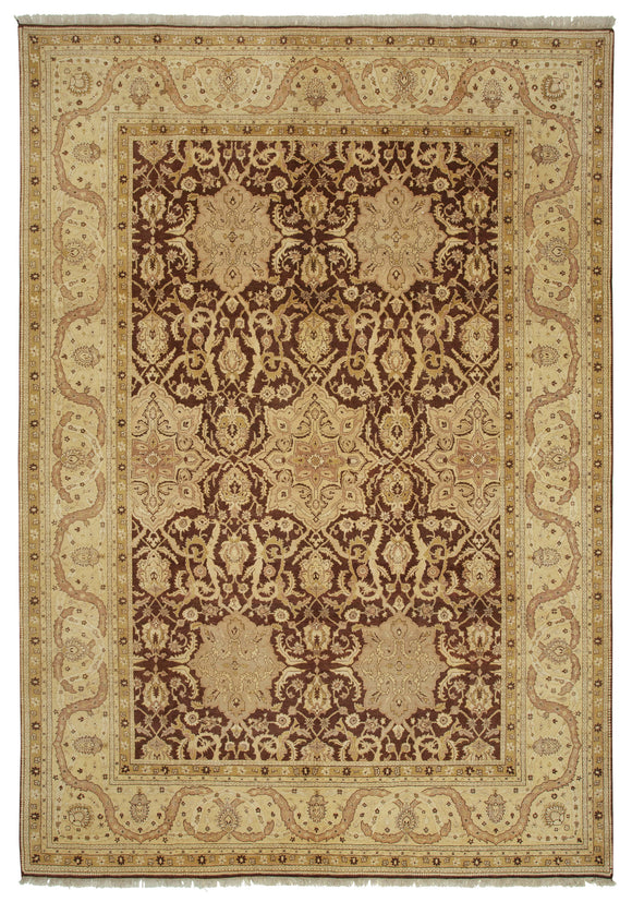 9' 10'' x 14' 1'' Hand-Knotted Oushak Rug