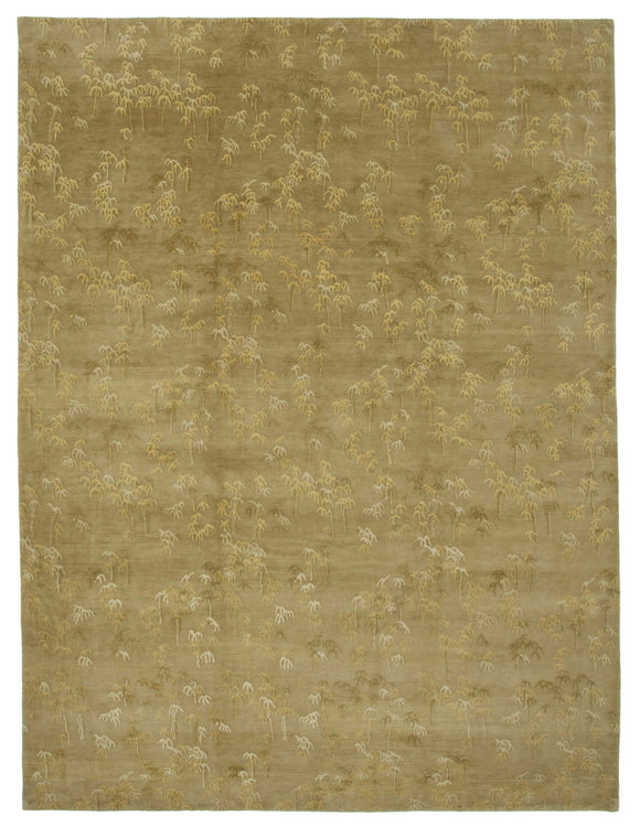 9' 9'' x 13' 4'' Hand-Knotted Oushak Rug