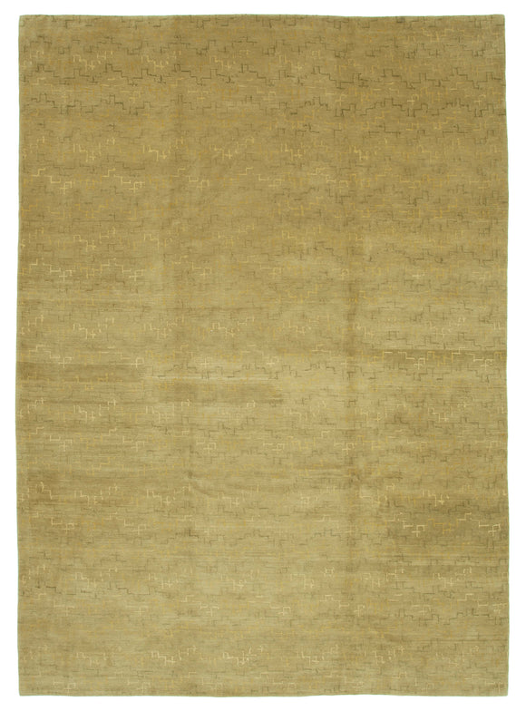 9' 6'' x 13' 5'' Hand-Knotted Oushak Rug