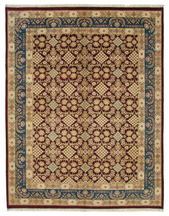 9' 2'' x 12' Hand-Knotted Oushak Rug