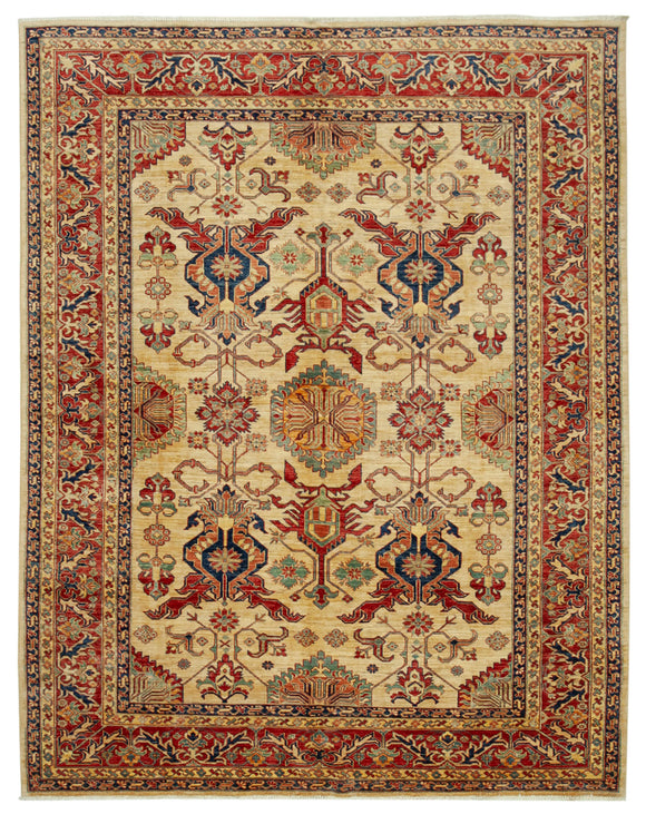 7' 11'' x 10' 3'' Hand-Knotted Oushak Rug