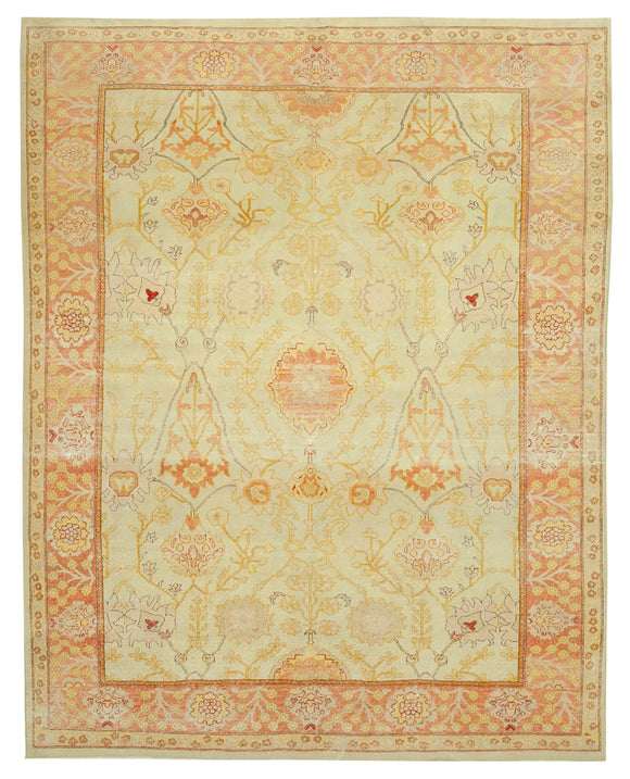 7' 10'' x 10' 0'' Hand-Knotted Oushak Rug