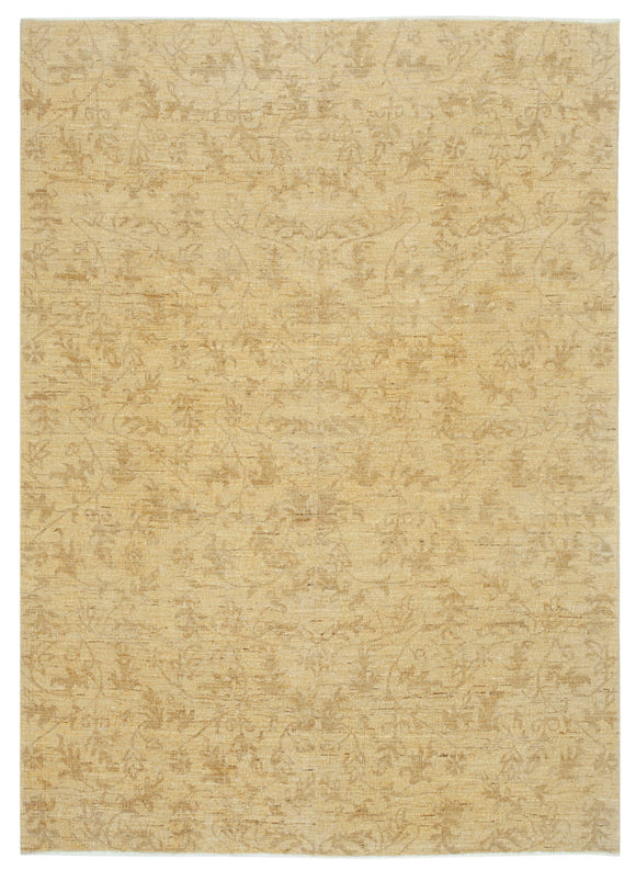 5' 11'' x 8' 5'' Hand-Knotted Oushak Rug
