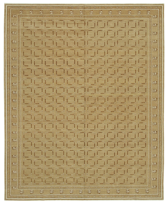 8' 2'' x 10' 0'' Hand-Knotted Oushak Rug