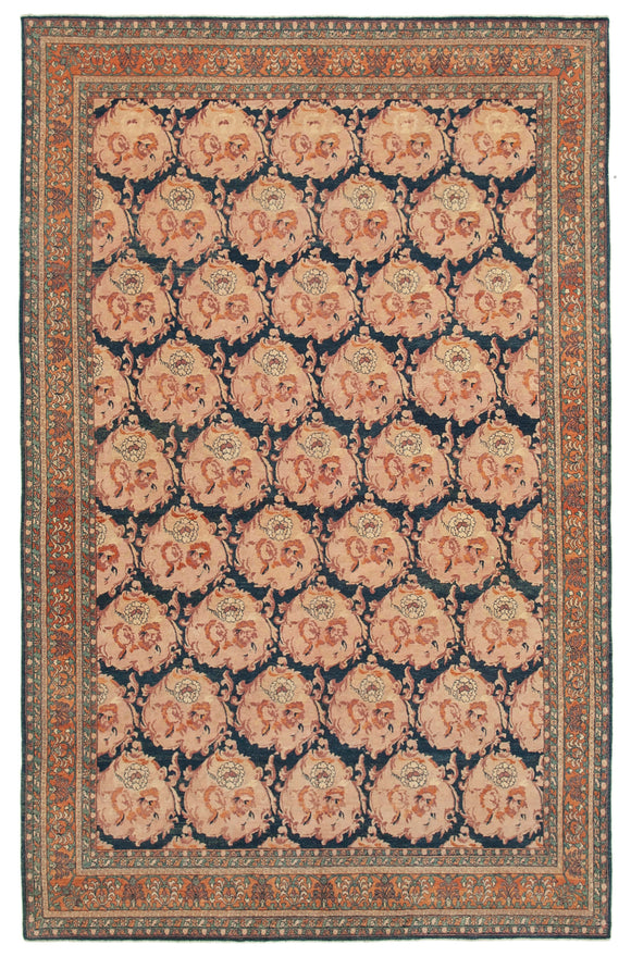 7' 9'' x 12' 0'' Hand-Knotted Oushak Rug