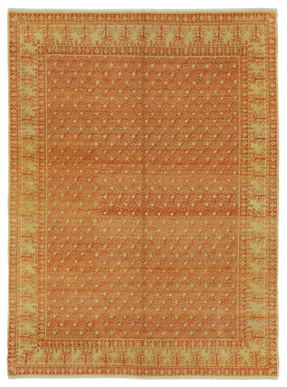 5' 11'' x 8' Hand-Knotted Oushak Rug