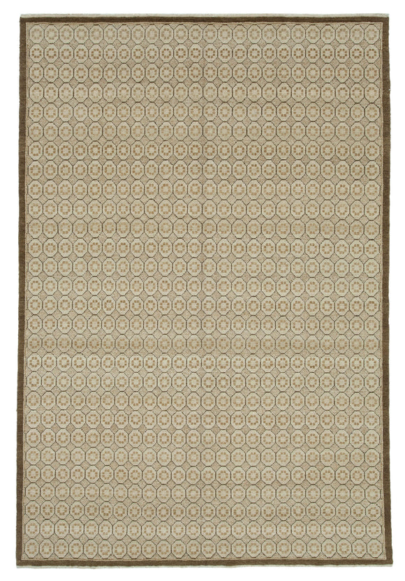 5' 11'' x 9' Hand-Knotted Oushak Rug