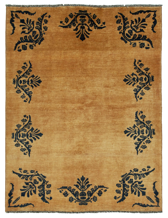 5' 9'' x 7' 6'' Hand-Knotted Oushak Rug