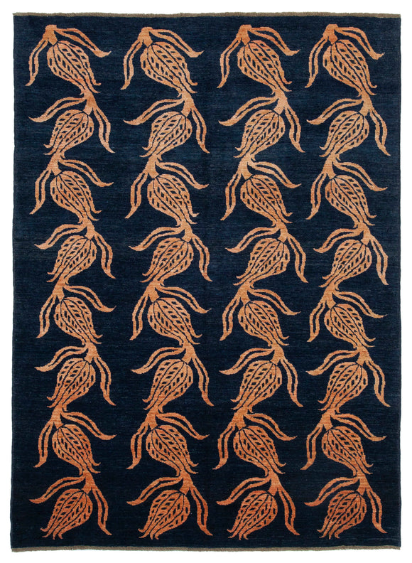 5' 9'' x 7' 10'' Hand-Knotted Oushak Rug