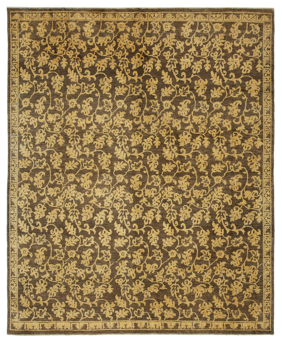 7' 9'' x 9' 5'' Hand-Knotted Oushak Rug