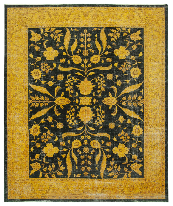 9' 5'' x 11' 5'' Hand-Knotted Oushak Rug