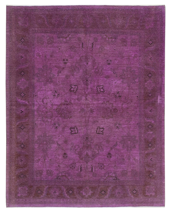 6' 4'' x 8' 0'' Hand-Knotted Oushak Rug