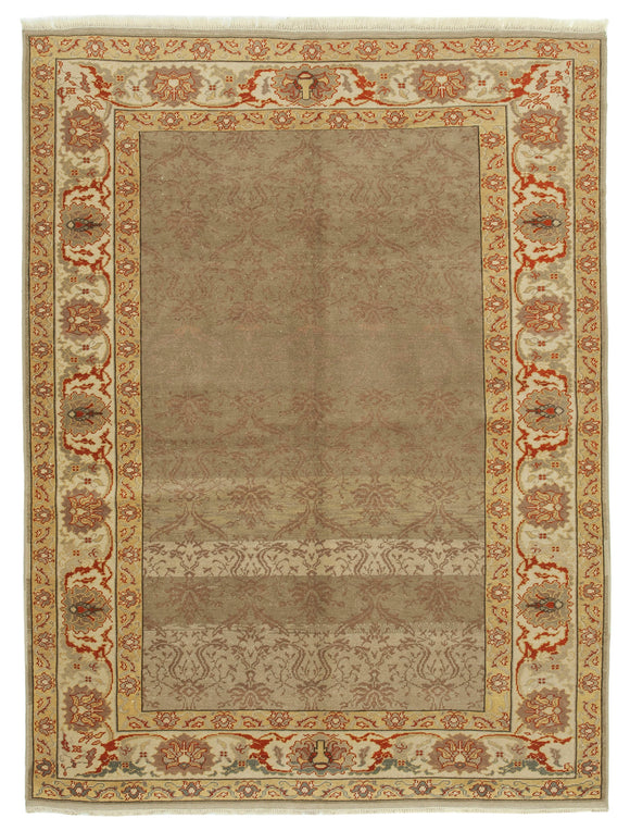 5' 9'' x 7' 9'' Hand-Knotted Oushak Rug