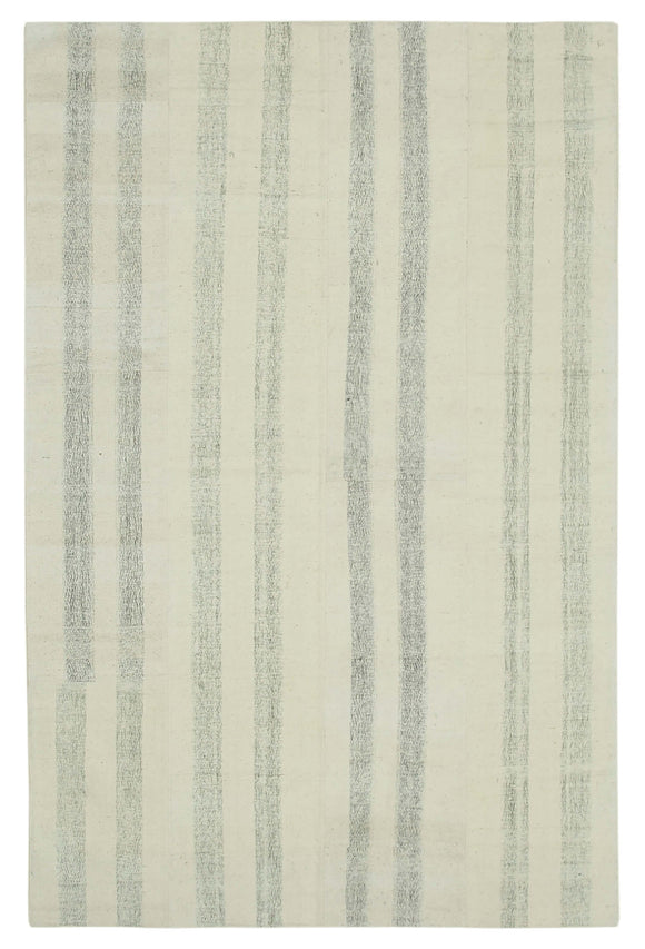 6' 11'' x 10' 8'' Vintage Turkish Patchwork Kilim Rug