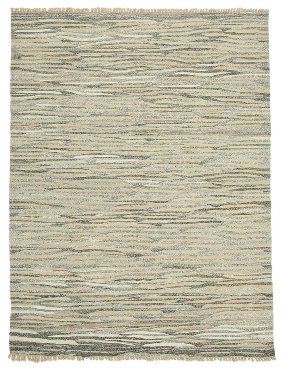 8' x 10' 8'' Handwoven Turkish Kilim Rug