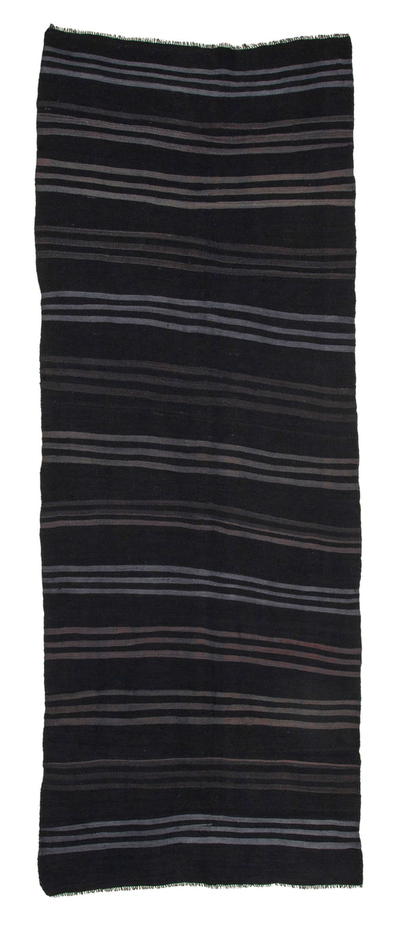 4' 9'' x 12' 4'' Turkish Vintage Kilim Rug