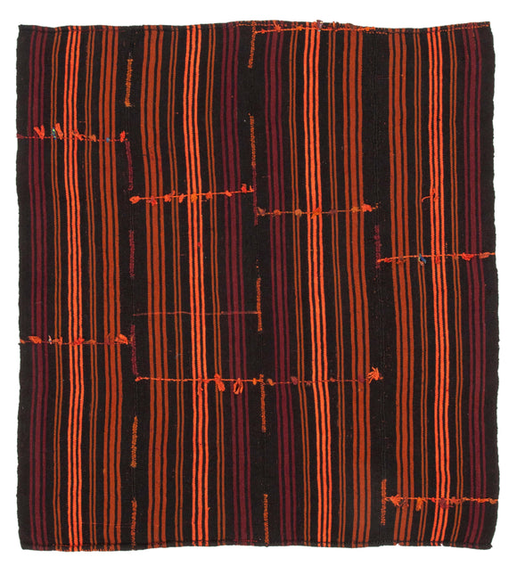 5' 11'' x 6' 11'' Turkish Vintage Kilim Rug