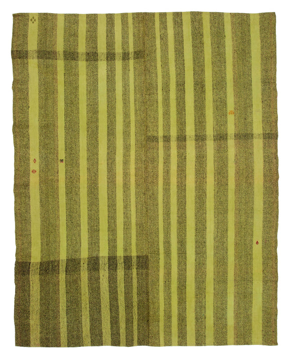 7' x 8' 10'' Turkish Vintage Kilim Rug
