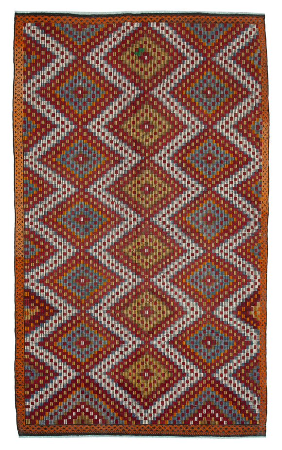 5' 11'' x 10' Turkish Vintage Kilim Rug