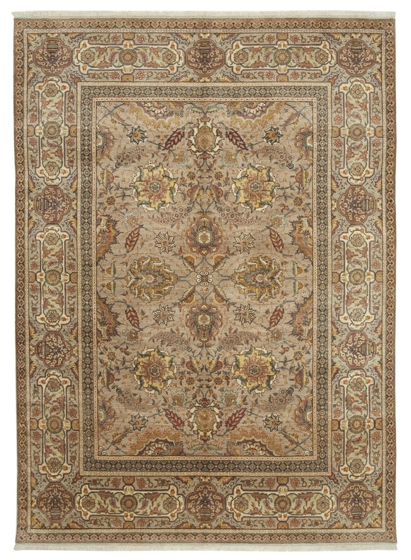 8' 0'' x 11' 1'' Hand-Knotted Oushak Rug