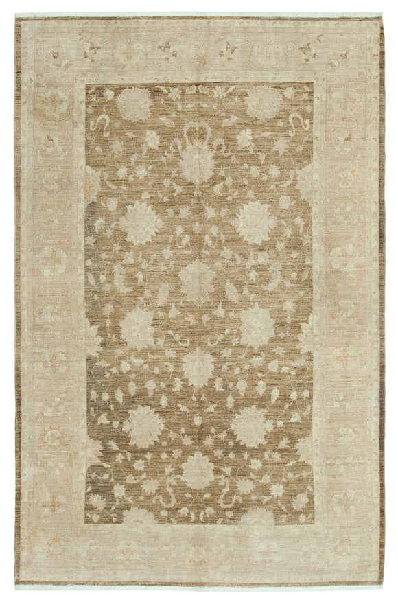 5' 11'' x 9' 1'' Hand-Knotted Oushak Rug