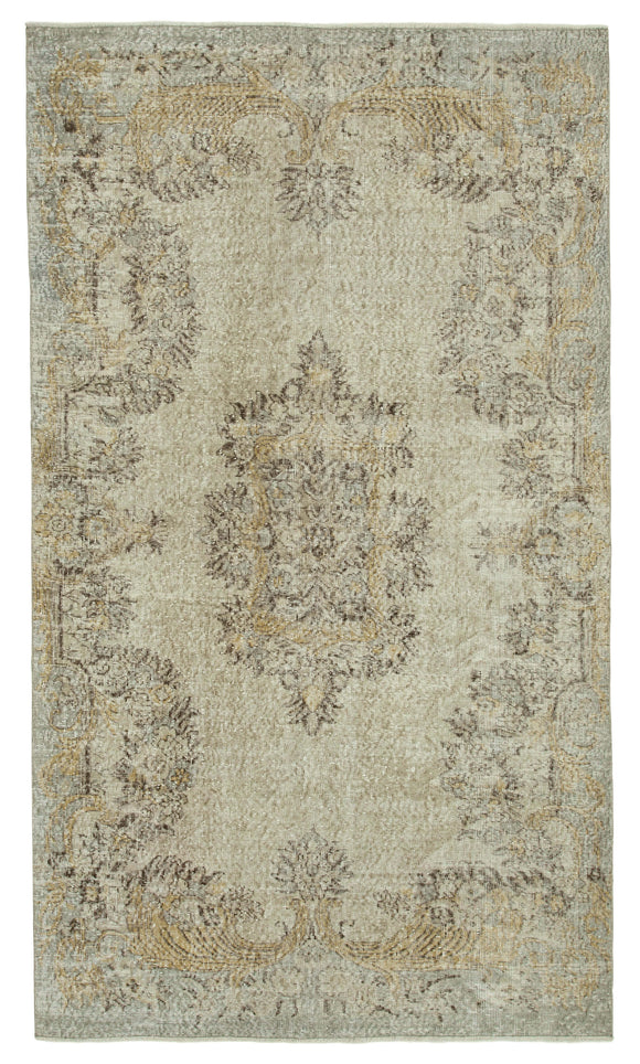 5' 5'' x 9' 6'' Handmade Turkish Vintage Rug