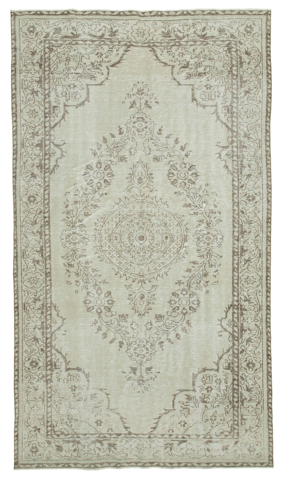 6' 4'' x 10' 4'' Handmade Turkish Vintage Rug
