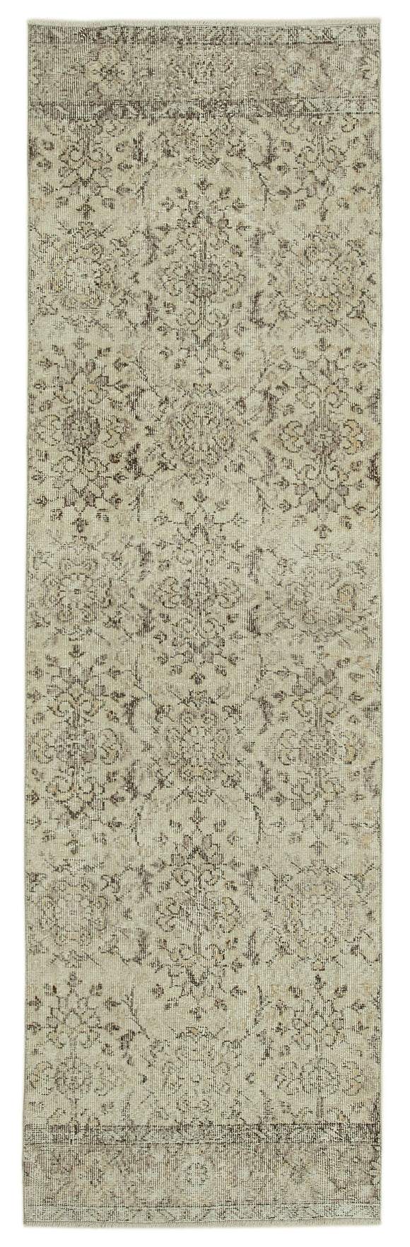 3' x 10' 1'' Hand-Knotted Runner Rug