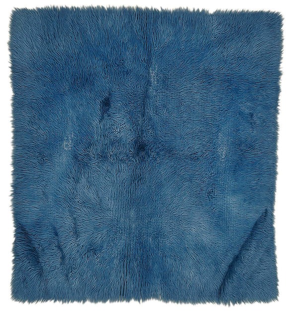 4' 9'' x 4' 11'' Vintage Tulu Rug