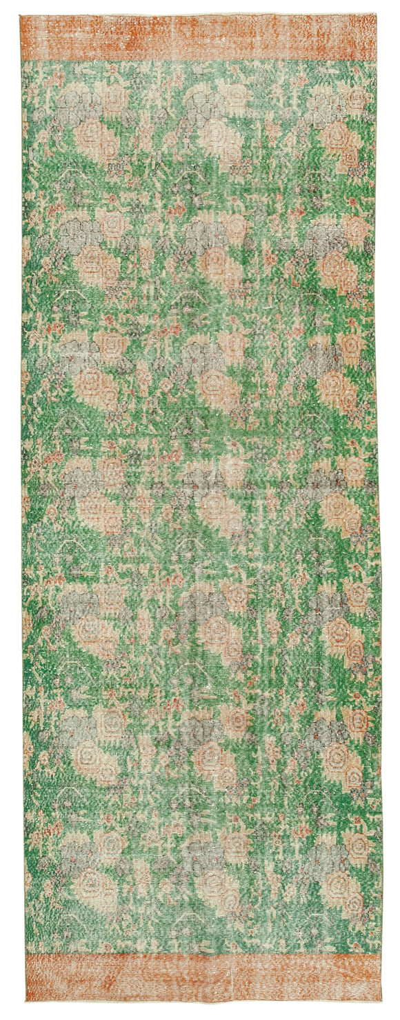 4' 6'' x 12' 9'' Hand-Knotted Runner Rug